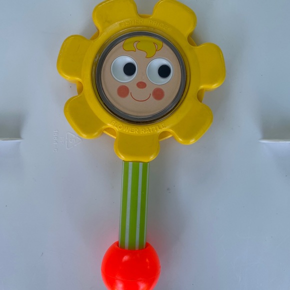 fisher price flower rattle